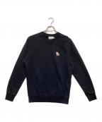 maison kitsuneメゾンキツネ）の古着「チラックス スウェットシャツ」｜ブラック