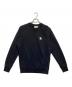 maison kitsune（メゾンキツネ）の古着「チラックス スウェットシャツ」｜ブラック