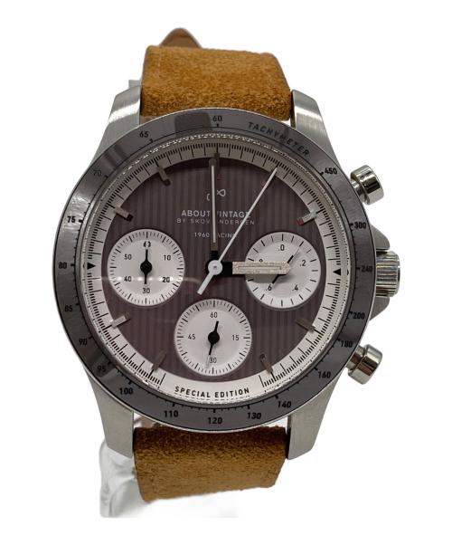 ABOUT VINTAGE（アバウトヴィンテージ）ABOUT VINTAGE (アバウトヴィンテージ) クロノグラフ ブラウンの古着・服飾アイテム