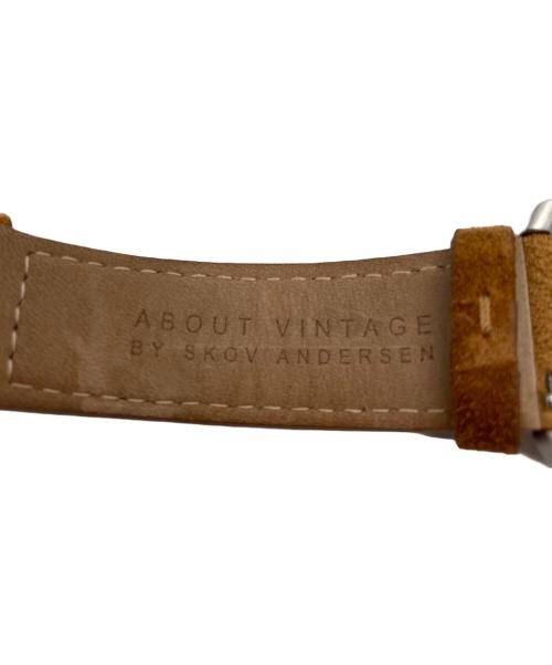 ABOUT VINTAGE（アバウトヴィンテージ）ABOUT VINTAGE (アバウトヴィンテージ) クロノグラフ ブラウンの古着・服飾アイテム