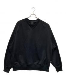 DAIWA PIER39（ダイワ ピア39）の古着「TECH SWEAT CREW FREEDOM SLEEVE」｜ブラック