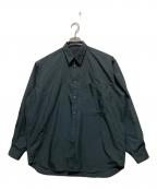 DAIWA PIER39ダイワ ピア39）の古着「TECH REGULAR COLLAR SHIRT L/S SOLID」｜グレー