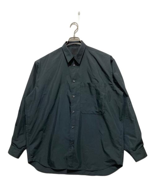 DAIWA PIER39（ダイワ ピア39）DAIWA PIER39 (ダイワ ピア39) TECH REGULAR COLLAR SHIRT L/S SOLID グレー サイズ:Mの古着・服飾アイテム