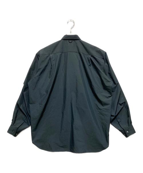 DAIWA PIER39（ダイワ ピア39）DAIWA PIER39 (ダイワ ピア39) TECH REGULAR COLLAR SHIRT L/S SOLID グレー サイズ:Mの古着・服飾アイテム