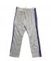 Needles (ニードルズ) Narrow Track Pant パープル×ホワイト サイズ:Ｌ：12000円