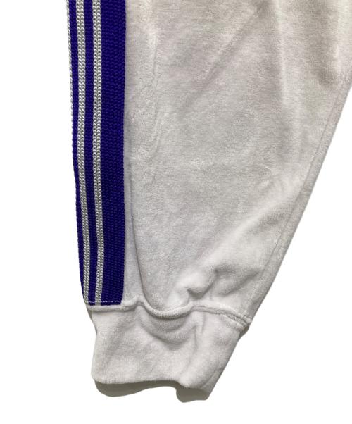 Needles（ニードルズ）Needles (ニードルズ) Track Hoody パープル×ホワイト サイズ:Ｌの古着・服飾アイテム