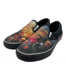VANS×ELLEGARDEN（ヴァンズ×エルレガーデン）の古着「スリッポン」｜ブラック