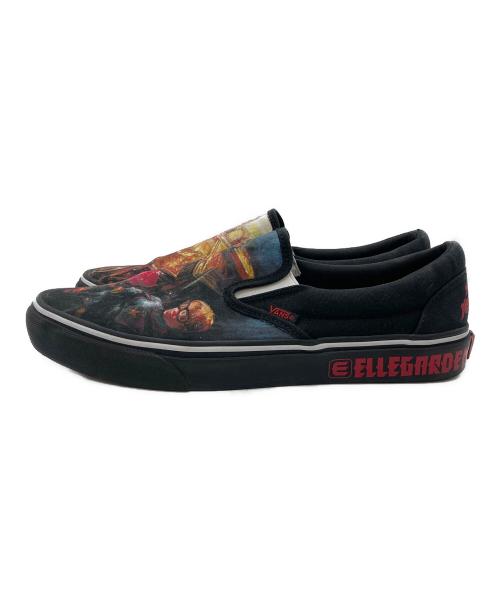 VANS（ヴァンズ）VANS (ヴァンズ) ellegarden (エルレガーデン) スリッポン ブラック サイズ:28の古着・服飾アイテム