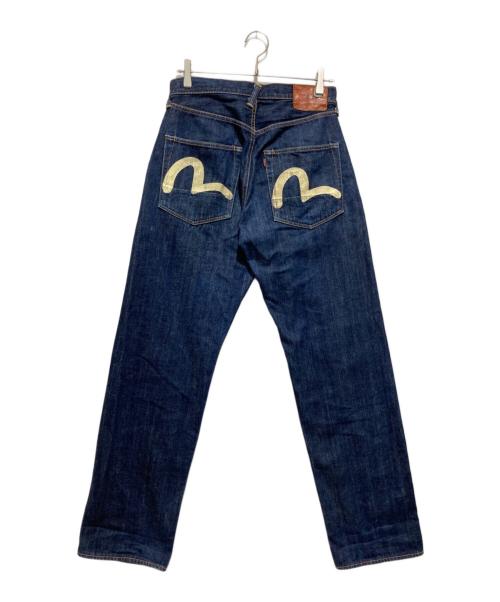 EVISU（エヴィス）EVISU (エヴィス) 白カモメ デニムパンツ ブルー サイズ:Mの古着・服飾アイテム