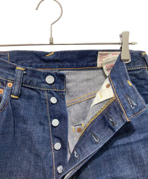 EVISU（エヴィス）EVISU (エヴィス) 白カモメ デニムパンツ ブルー サイズ:Mの古着・服飾アイテム