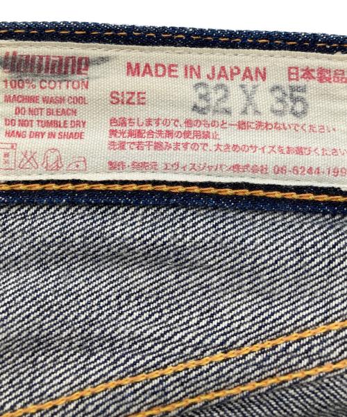 EVISU（エヴィス）EVISU (エヴィス) 白カモメ デニムパンツ ブルー サイズ:Mの古着・服飾アイテム