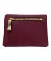 TORY BURCH (トリーバーチ) バイカラーコンパクトウォレット ボルドー×ネイビー サイズ:OneSize：10000円