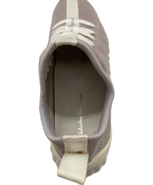 Salvatore Ferragamo（サルヴァトーレ フェラガモ）Salvatore Ferragamo (サルヴァトーレ フェラガモ) スニーカー グレー サイズ:4 1/2の古着・服飾アイテム