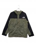 THE NORTH FACEザ ノース フェイス）の古着「マウンテンライトジャケット」｜グリーン×ブラック