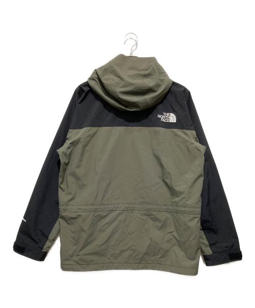THE NORTH FACE（ザ ノース フェイス）THE NORTH FACE (ザ ノース フェイス) マウンテンライトジャケット グリーン×ブラック サイズ:XLの古着・服飾アイテム
