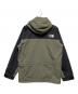 THE NORTH FACE (ザ ノース フェイス) マウンテンライトジャケット グリーン×ブラック サイズ:XL：18000円