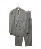 GIANNI VERSACEジャンニ・ヴェルサーチ）の古着「メデューサボタンダブルブレザーセットアップ」｜グレー