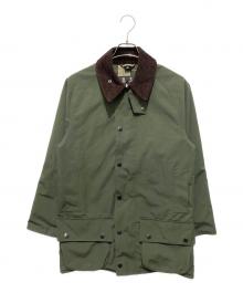 Barbour（バブアー）の古着「ビューフォート2レイヤーブルゾン ジャケット」｜グリーン