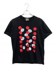 BLACK COMME des GARCONS（ブラックコムデギャルソン）の古着「フィリップパゴウスキー ドットプリント Tシャツ」｜ブラック