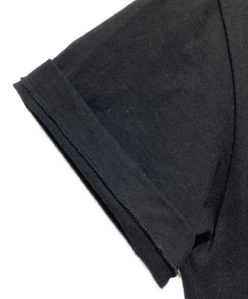BLACK COMME des GARCONS（ブラックコムデギャルソン）BLACK COMME des GARCONS (ブラックコムデギャルソン) フィリップパゴウスキー ドットプリント Tシャツ ブラック サイズ:XLの古着・服飾アイテム