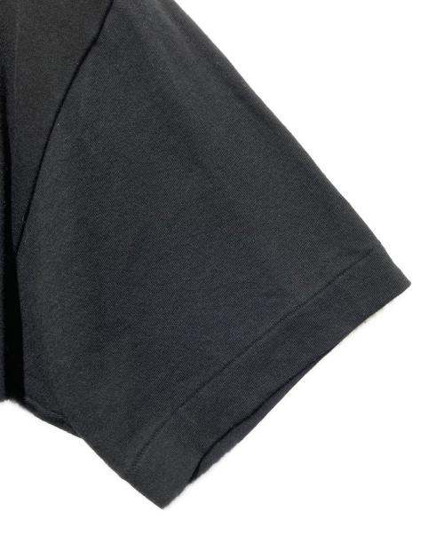 BLACK COMME des GARCONS（ブラックコムデギャルソン）BLACK COMME des GARCONS (ブラックコムデギャルソン) フィリップパゴウスキー ドットプリント Tシャツ ブラック サイズ:XLの古着・服飾アイテム