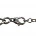 中古・古着 DIESEL (ディーゼル) スタッズコンビネックレス シルバー×ゴールド：12000円