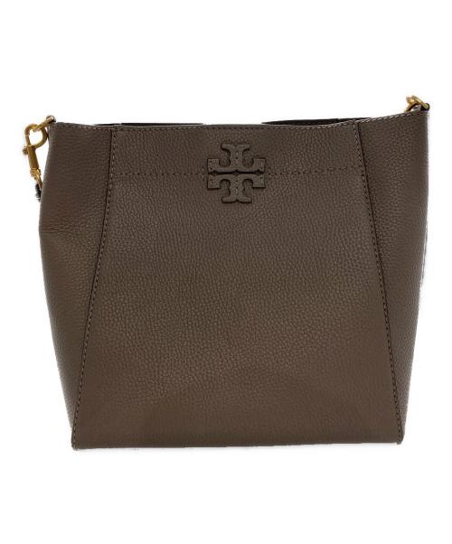 TORY BURCH（トリーバーチ）TORY BURCH (トリーバーチ) ハンドバッグ ブラウンの古着・服飾アイテム