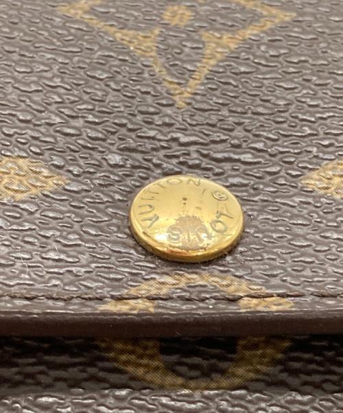 LOUIS VUITTON（ルイ ヴィトン）LOUIS VUITTON (ルイ ヴィトン) 長財布/モノグラム ポルトモネクレディ ブラウンの古着・服飾アイテム