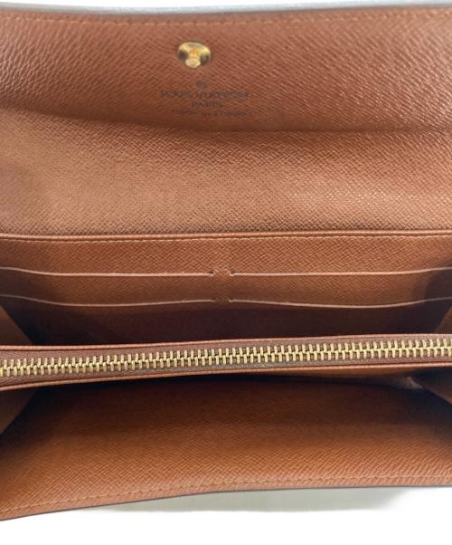 LOUIS VUITTON（ルイ ヴィトン）LOUIS VUITTON (ルイ ヴィトン) 長財布/モノグラム ポルトモネクレディ ブラウンの古着・服飾アイテム