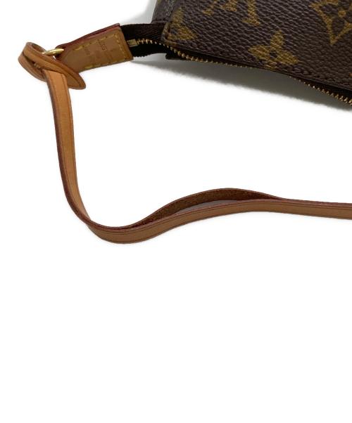 LOUIS VUITTON（ルイ ヴィトン）LOUIS VUITTON (ルイ ヴィトン) ハンドポーチ　ポシェット・アクセソワール ブラウンの古着・服飾アイテム
