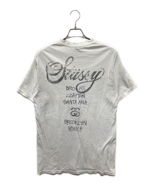 stussy（ステューシー）stussy (ステューシー) Tシャツ ホワイト サイズ:Mの古着・服飾アイテム