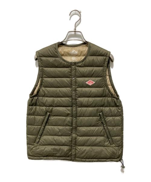 DANTON（ダントン）DANTON (ダントン) ダウンベスト グリーン サイズ:36の古着・服飾アイテム