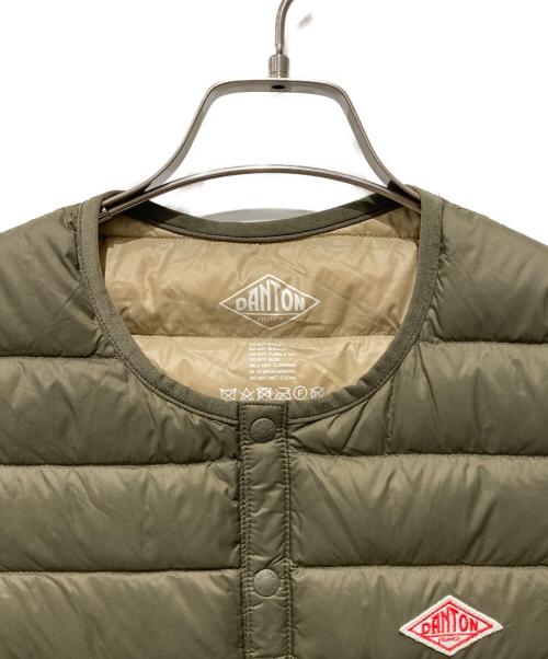 DANTON（ダントン）DANTON (ダントン) ダウンベスト グリーン サイズ:36の古着・服飾アイテム