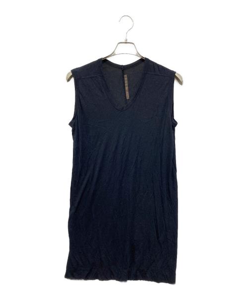 RICK OWENS LILIES（リック オウエンス リリイ）Rick Owens Lilies (リック オウエンス リリイ) 変形ロングカットソー ブラック サイズ:不明の古着・服飾アイテム