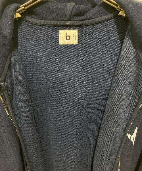 blurhms ROOTSTOCK（ブラームスルーツストック）blurhms ROOTSTOCK (ブラームスルーツストック) B-SHOP (ビショップ) 〈別注〉ビッグスウェットジップパーカー ブルー サイズ:3の古着・服飾アイテム