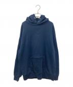 MODMNTモドメント）の古着「HEAVY URAKE SWEAT HOODY」｜ネイビー