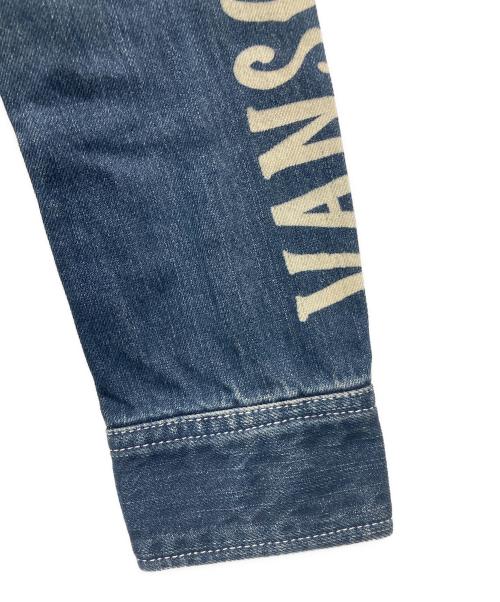 VANSON（バンソン）VANSON (バンソン) デニムオールインワン ネイビー サイズ:Mの古着・服飾アイテム