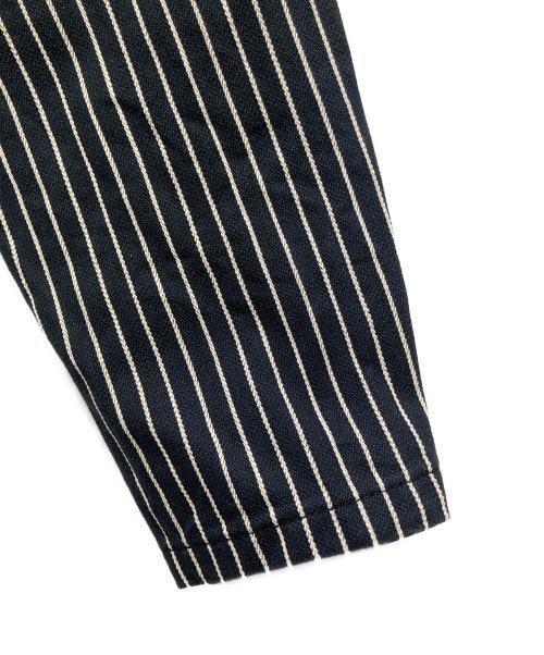 VANSON（バンソン）VANSON (バンソン) デニムストライプオールインワン ネイビー サイズ:Mの古着・服飾アイテム