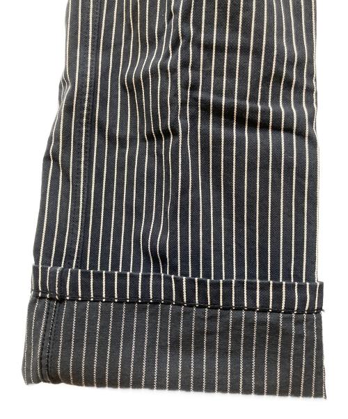 VANSON（バンソン）VANSON (バンソン) デニムストライプオールインワン ネイビー サイズ:Mの古着・服飾アイテム