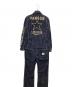 VANSON (バンソン) デニムストライプオールインワン ネイビー サイズ:M：12000円