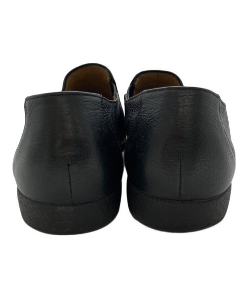 BALLY（バリー）BALLY (バリー) エンブレム刺繍スリッポン ブラック サイズ:26cmの古着・服飾アイテム