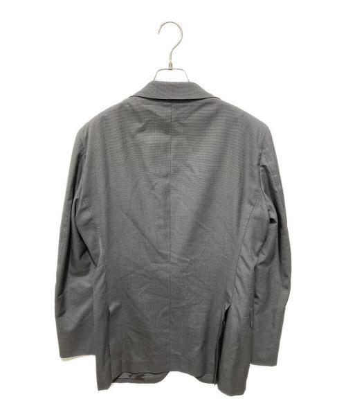 TOMORROW LAND PILGRIM（トゥモローランド ピルグリム）TOMORROW LAND PILGRIM (トゥモローランド ピルグリム) ウールシルク シングルブレステッド2Bスーツ グレー サイズ:Ｌの古着・服飾アイテム