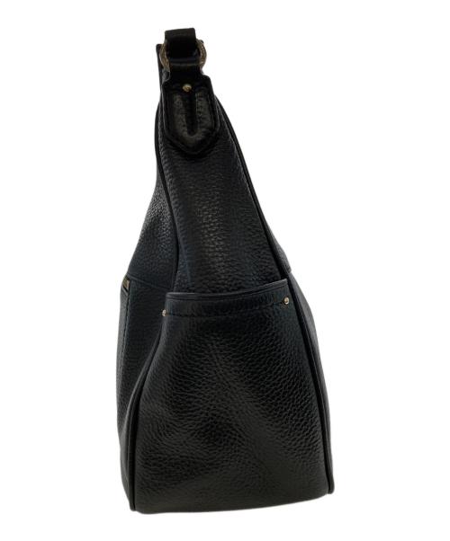 COLE HAAN（コールハーン）COLE HAAN (コールハーン) レザーワンショルダーバッグ ブラックの古着・服飾アイテム