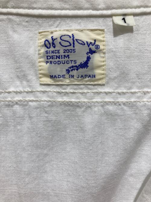 orSlow（オアスロウ）orSlow (オアスロウ) 長袖シャツ ホワイト サイズ:１の古着・服飾アイテム