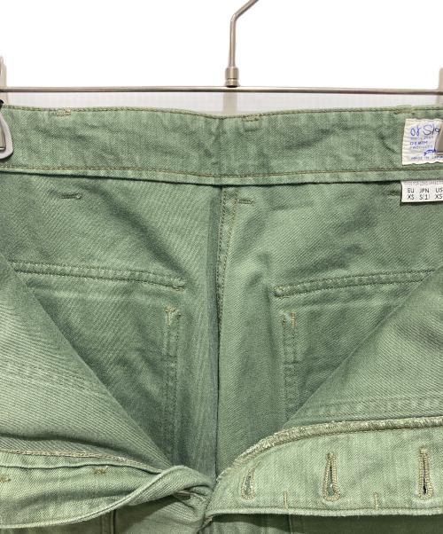 orSlow（オアスロウ）orSlow (オアスロウ) コットンミリタリーパンツ グリーン サイズ:Sの古着・服飾アイテム