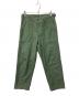 orSlow（オアスロウ）の古着「コットンミリタリーパンツ」｜グリーン