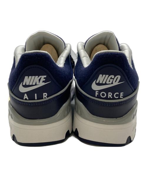 NIKE（ナイキ）NIKE (ナイキ) エアフォース3 ロー SP (NIGOヒールロゴ) グレー×ブルー サイズ:29cm 未使用品の古着・服飾アイテム