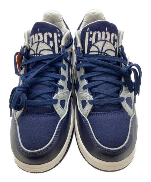 NIKE（ナイキ）NIKE (ナイキ) エアフォース3 ロー SP (NIGOヒールロゴ) グレー×ブルー サイズ:29cm 未使用品の古着・服飾アイテム