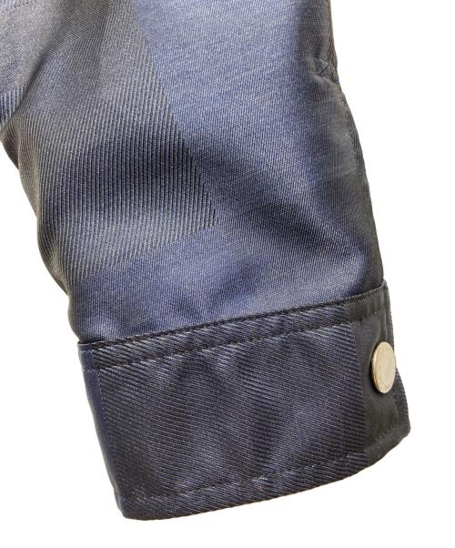 BLACK LABEL CRESTBRIDGE（ブラックレーベル クレストブリッジ）BLACK LABEL CRESTBRIDGE (ブラックレーベル クレストブリッジ) リバーシブルナイロンフーデッドジャケット ネイビー サイズ:Mの古着・服飾アイテム