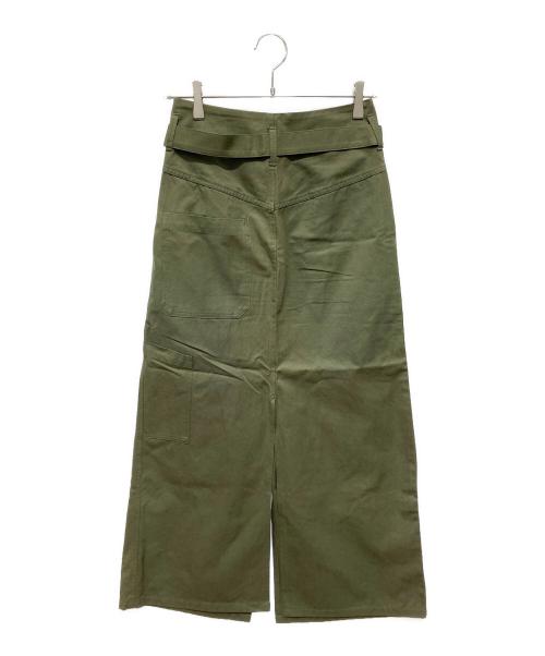 CURRENTAGE（カレンテージ）CURRENTAGE (カレンテージ) SAFFARI パンツ グリーン サイズ:Ｓの古着・服飾アイテム